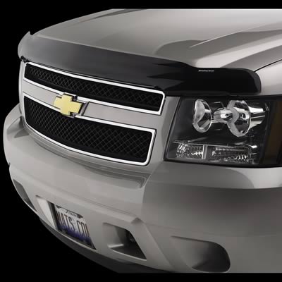 WeatherTech Easy-On Smoke Hood Deflector 06-09 Dodge Ram - Click Image to Close